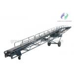 Wire Rope Lifting Mobile Industrial Belt Conveyor PVC PU Rubber Belt  Material for sale