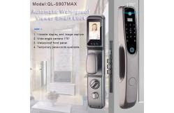 China Fingerprint Wifi Door Lock With Camera Aluminum Alloy Video Door Lock supplier