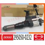 295050-0232 DENSO Diesel Engine Fuel Injector 295050-0232 23670-E0400 9729505-023 For HINO J08E for sale