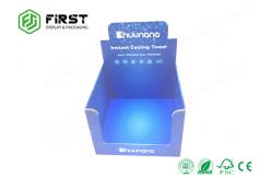 China Customized Recyclable POP Promotion Cardboard Counter Display Boxes For Retail Store supplier