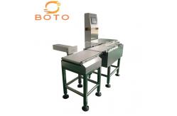 China Food ROHS Online Dynamic Checkweigher Machine With Rejector supplier