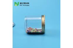 China Customize 150M 180ml 200ml Clear Plastic Food Jars With Lids supplier