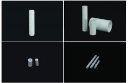 China BN997 Boron Nitride Machinable Ceramic Tubes For Thermocouples supplier