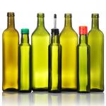 Recyclable 250Ml 500Ml 750Ml Kitchen Square Vinegar Glass Olive Oil Bottles With Cap