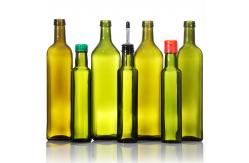 China Recyclable 250Ml 500Ml 750Ml Kitchen Square Vinegar Glass Olive Oil Bottles With Cap supplier