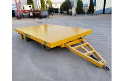 China 25 Tons Aluminum Coil Transfer Car Non Power Pulling Material Transport supplier
