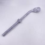 Galvanized Electric Power Fittings HDG Thimble Eye Bolt With Nut for sale