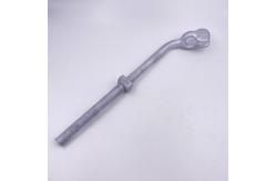 China Galvanized Electric Power Fittings HDG Thimble Eye Bolt With Nut supplier