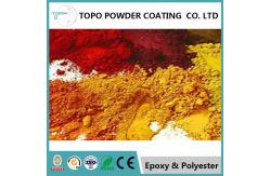 China RAL1004 golden yellow  electrostatic thermoset powder coating for Excellent appearance supplier