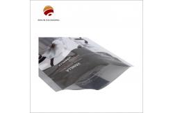 China Custom Printed Aluminum Foil Stand Up Pouches With Zipper Odor Proof supplier