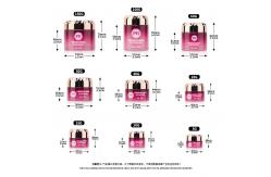 China Customized Logo Glass Cream Jars For Skincare Packaging 50g 60g 100g supplier