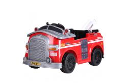 China 2022 Hot Ride On Car 6V 12V Electric Fire Track Car Toy for Children's Fun Adventur supplier