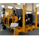 2X70KN 40mm Conductor Cable Wire Stringing Equipment stepless speed for sale