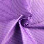 98% Polyester 2% Conductive Filament Electrostatic Discharge Fabric With 2.5mm Strip for sale