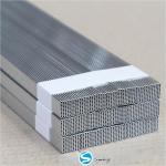 High Frequency Welded Aluminum Alloy Tubes For Condenser In Carton Box Package for sale