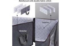 China 90L Large Capacity Clothes Storage Bag Organizer With Reinforced Handle supplier
