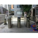 Metro / Subway Automatic Flap Barrier Gate With Led Reminder And Access Control System for sale