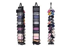 China Yoga tights storage rack, 24 roll independent compartment black houseware supplier