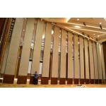 Melamine Surface Sliding Folding Soundproof Movable Partition Wall For Office / Classroom for sale
