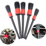 Manual PP Filament Car Detailing Brush Kit 5 Piece For Cleaning for sale