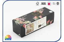 China Logo Gold Stamping Folding Carton Box Aromatherapy Gift Box With Plastic Piston supplier