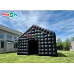 Black Disco Inflatable Light Mobile Night Club Tent Portable Party Led Lighting for sale