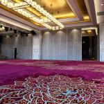 Manual Aluminum Sliding Soundproof Partition Walls / Movable Wall Panels
