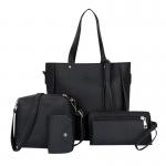 4Pcs/Set Women PU Crossbody Bag Set Leather Shoulder Bags Ladies Purse for sale