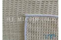 China Microfiber Merbau Walf Checks Towel Fabric For Beach Towel & Pajamas supplier
