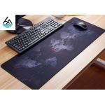 Rubber Large Computer Mouse Pad Non - Slip Waterproof Keyboard Mouse Mat for sale