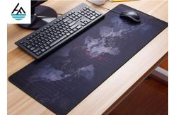 China Rubber Large Computer Mouse Pad Non - Slip Waterproof Keyboard Mouse Mat supplier