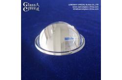 China High-Power COB LED Aspheric Glass Lens for Horticultural Grow Lights supplier