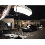 LED 1800w Film Lighting Balloons Tube For TV Shooting Nylon Fabric Treated Film for sale