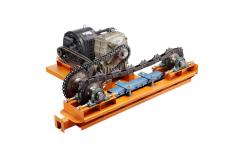 China Enclosed Heavy Duty Conveyor Chain Overhead For Powder Coating Oven Line supplier