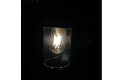 China Edison Bulb Solar Pathway Bollard Light Classic Anthracite Waterproof supplier