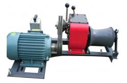 China Tower Erection 1 Ton Winch , High Versatility Winch Machine For Cable Pulling supplier