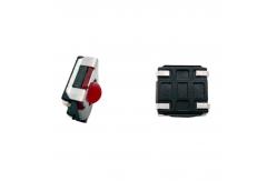 China Pack Foot 4 Pins SMD Tact Switch , Red Silicone Ball Button Tactile Switch supplier