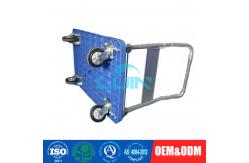 China Blue Foldable Standard Platform Hand Trolley for transport 300kg supplier
