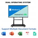 4K LCD Interactive Digital Smart Electronic Board 86'' Digital Smart Interactive Touch Panel
