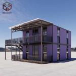 73sqm Flat Pack Container Homes Expandable Modular House for sale