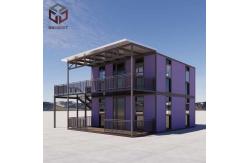 China 73sqm Flat Pack Container Homes Expandable Modular House supplier