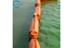 China Floating Silt Boom Curtain Barriers For Ponds Eco Friendly Oil Spilling Containment supplier