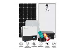 China 400w Monocrystalline Monofacial Solar Panel Home Systems With MPPT Controller supplier