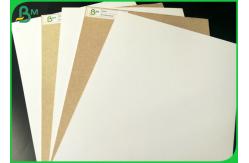 China 250g 325g High Folding Resistance Coated Duplex Board With Back Grey Free Sample supplier