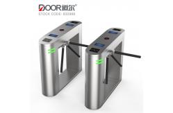 China Smart Access Control Tripod Turnstile SUS304 Three Roller Arm Gate For Crowd supplier