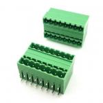 Pluggable Type Terminal Block PCB 2 Pin 3 Pin 24 Pin 5.08mm Pitch for sale
