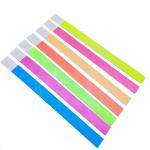 Customizable Tyvek Paper Wristbands for Durable and Waterproof Event Security