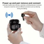 TWS Earbuds Accessories For Two Way Radio Digital Display Wireless Earbuds Noise Cancelling with Battery Indicator for sale