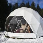 Hotel Decoration Inflatable Round Dome Tent Prefab Geodesic for sale