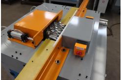 China 15KW Single Stringer Wood Pallet Machine Wood Notching Machine supplier